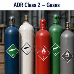 Bouteilles de gaz et gaz industriels transportés selon la réglementation ADR Classe 2