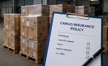 Couverture d’assurance marchandises pour palettes, conteneurs et biens transportés en logistique