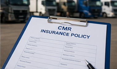 Police d’assurance CMR utilisée pour la protection de la responsabilité en transport routier international