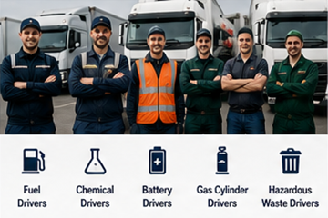 Conducteurs professionnels nécessitant une formation ADR marchandises dangereuses en Europe