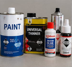 Produits éligibles au transport ADR en Quantités limitées, dont aérosols, peintures et produits chimiques