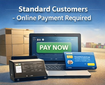Clients standard effectuant un paiement en ligne sécurisé pour des services de transport sur ExusTrans via un paiement numérique