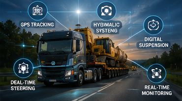 Systèmes numériques et technologie GPS utilisés dans les véhicules modernes de transport lourd