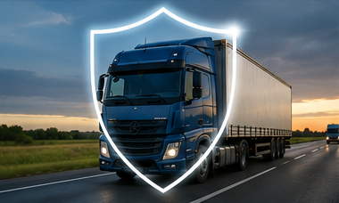 Assurance véhicule pour camions commerciaux destinée aux entreprises de logistique et de transport de marchandises