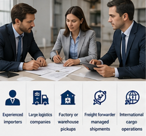 Professionnels de la logistique planifiant des expéditions internationales avec les Incoterms EXW
