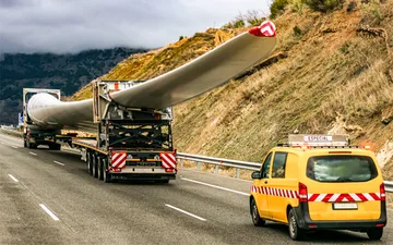 Distribution Transport exceptionnel dans København Danemark